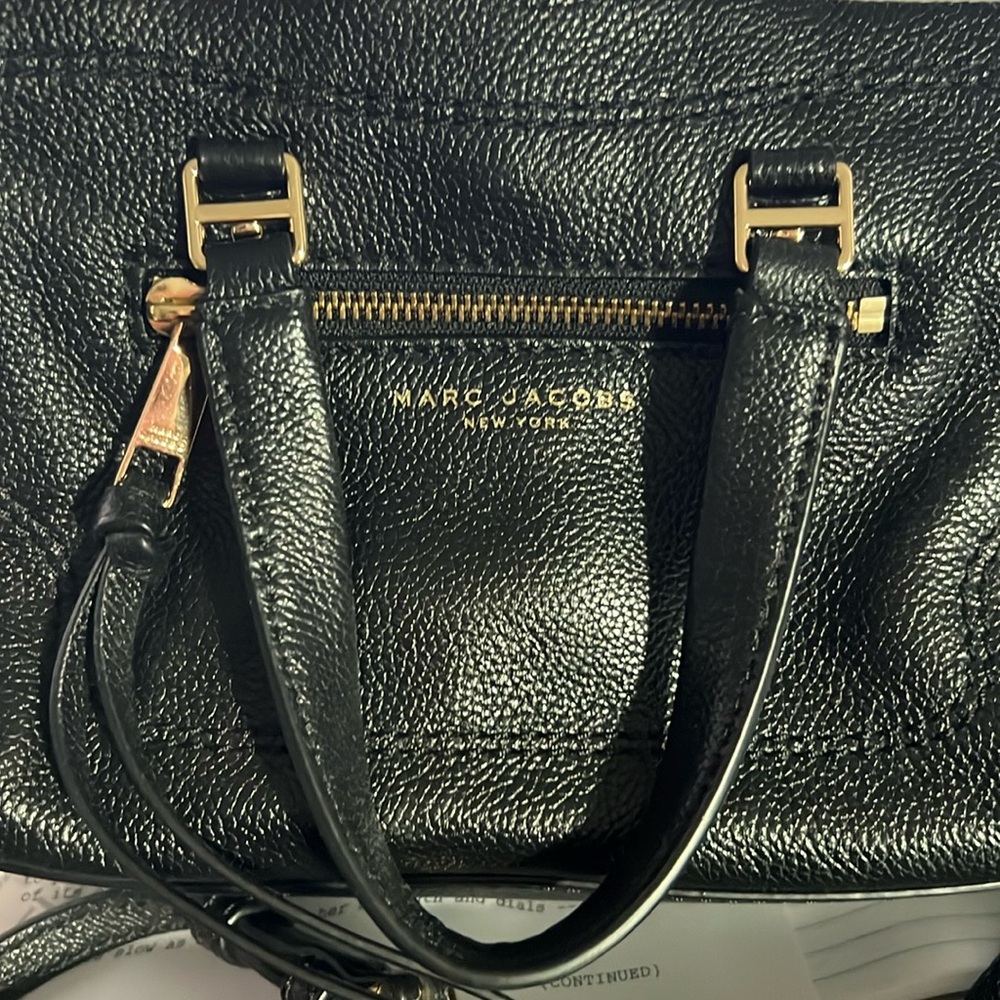 Marc Jacob’s black leather purse